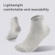 Mens Multi-Pack Cotton Socks Ankle Thin Breathable Summer Comfort Low Cut Socks - 2 Pair